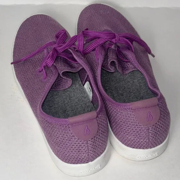 allbirds Tree Skipper Shoes Men's Size 10 in Lux Purple Lace up's Lightweight