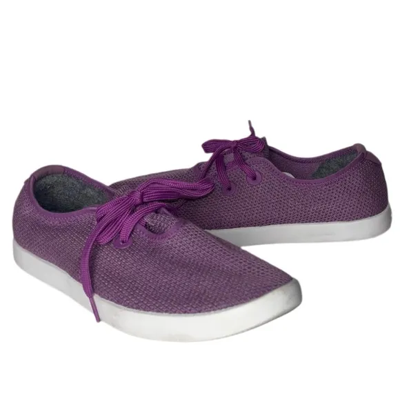 allbirds Tree Skipper Shoes Men's Size 10 in Lux Purple Lace up's Lightweight