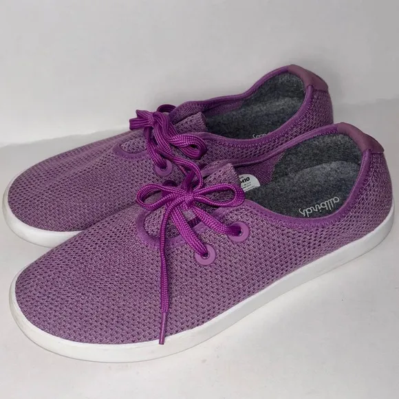 allbirds Tree Skipper Shoes Men's Size 10 in Lux Purple Lace up's Lightweight