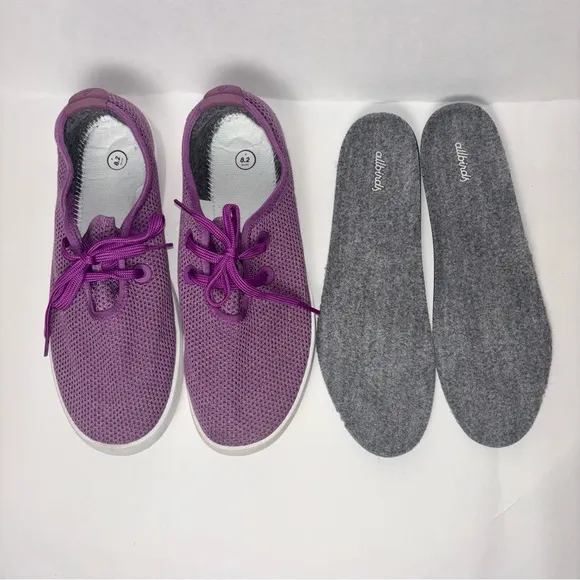 allbirds Tree Skipper Shoes Men's Size 10 in Lux Purple Lace up's Lightweight