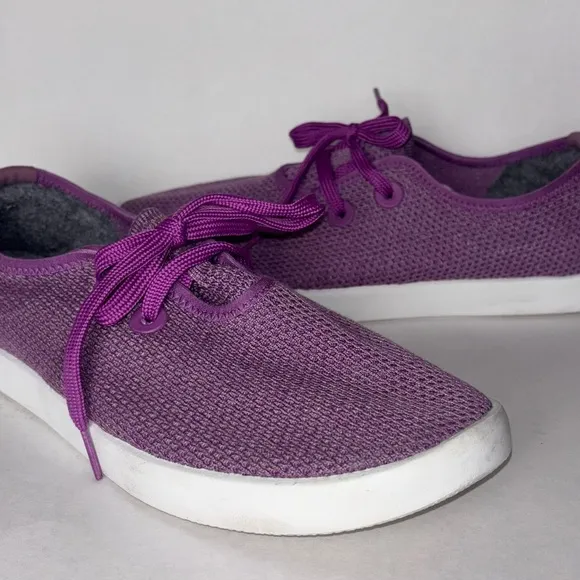 allbirds Tree Skipper Shoes Men's Size 10 in Lux Purple Lace up's Lightweight