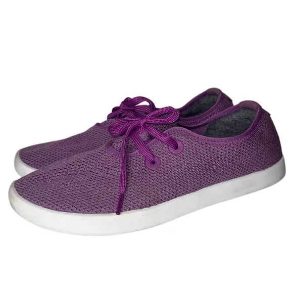 allbirds Tree Skipper Shoes Men's Size 10 in Lux Purple Lace up's Lightweight