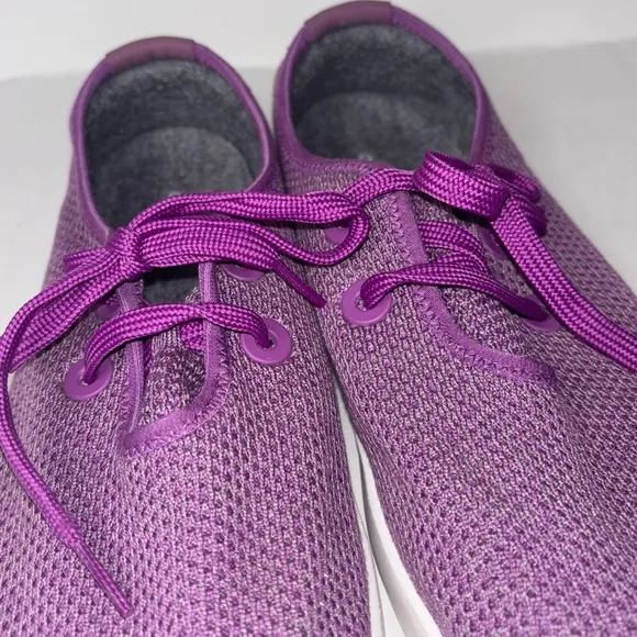 allbirds Tree Skipper Shoes Men's Size 10 in Lux Purple Lace up's Lightweight