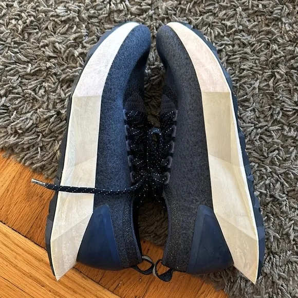 Allbirds Wool Flyer Mizzles WF Navy Hazy Indigo Running Shoes Womens Size US 8.5