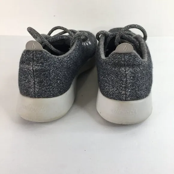 Allbirds Wool Runner Gray Sneakers Size 10