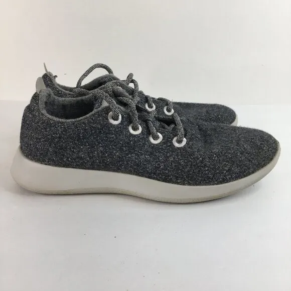 Allbirds Wool Runner Gray Sneakers Size 10