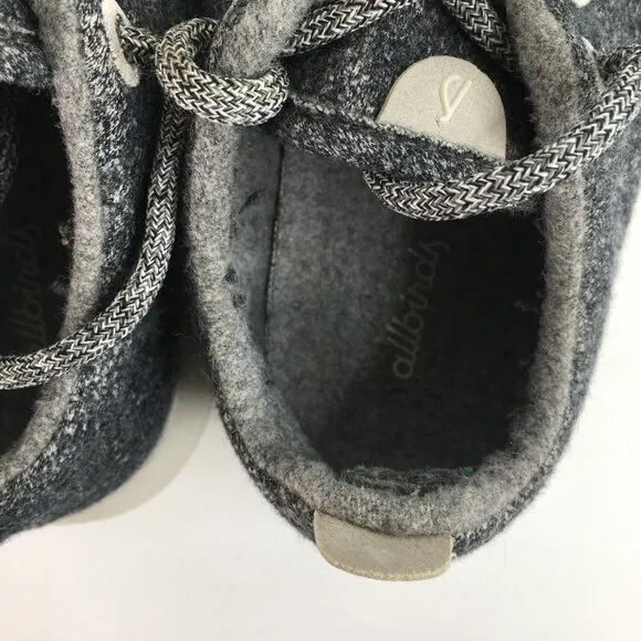 Allbirds Wool Runner Gray Sneakers Size 10