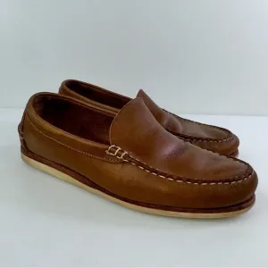 Allen Edmonds Grand Canal Venetian Loafer Tan Leather Mens - Size 10 3E