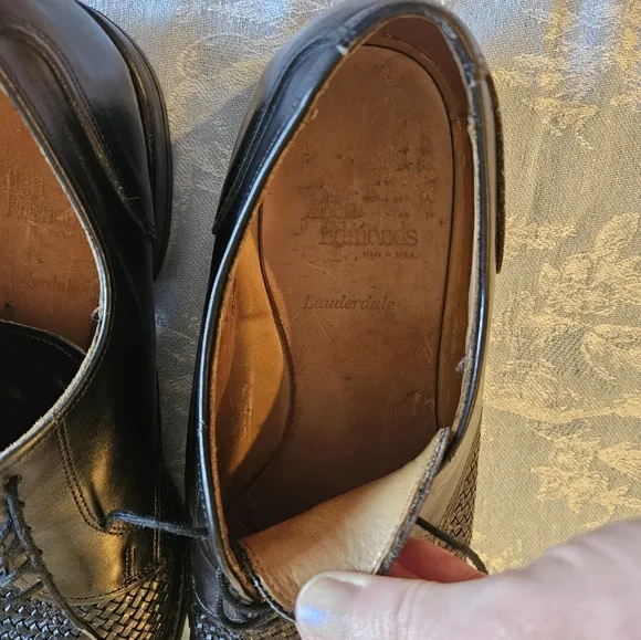 Allen Edmonds Lauderdale Oxfords Black shoes