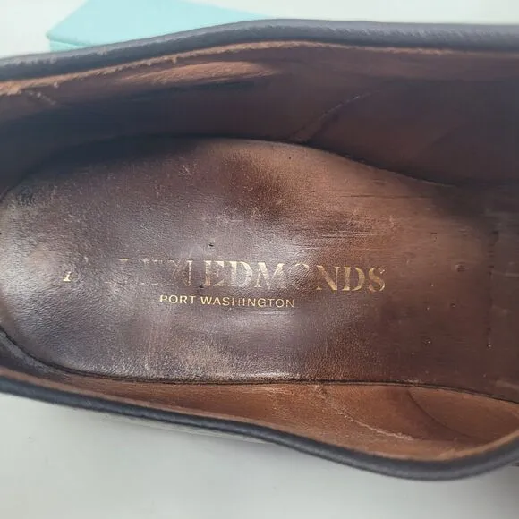 Allen Edmonds Shoes Park Avenue Oxford CapToe Mens 13 A 5845 Brown Leather Dress