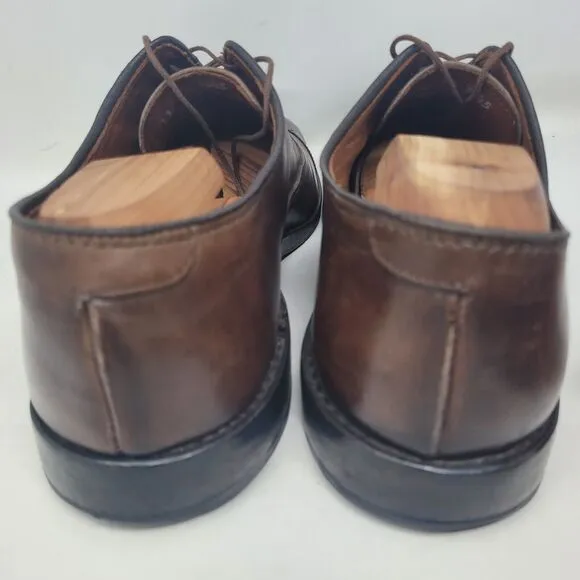 Allen Edmonds Shoes Park Avenue Oxford CapToe Mens 13 A 5845 Brown Leather Dress