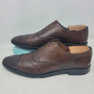 Allen Edmonds Shoes Park Avenue Oxford CapToe Mens 13 A 5845 Brown Leather Dress