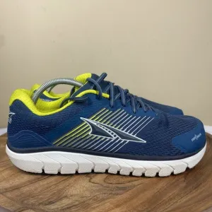Altra Provision 4 Mens Blue and Lime Green Size 10.5 Athletic Running Shoes
