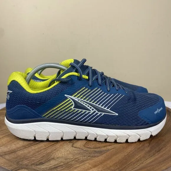 Altra Provision 4 Mens Blue and Lime Green Size 10.5 Athletic Running Shoes