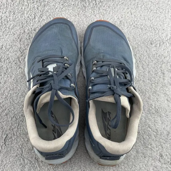 Altra Superior 5 Running Shoes Men 9 Blue Trail Gorpcore Training Active Outdoor