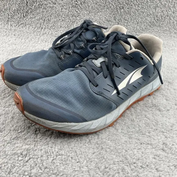 Altra Superior 5 Running Shoes Men 9 Blue Trail Gorpcore Training Active Outdoor