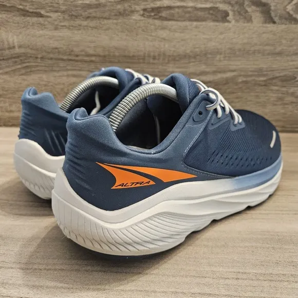 Altra Via Olympus 2 Mens Size 10.5 Blue White Athletic Running Shoes Sneakers