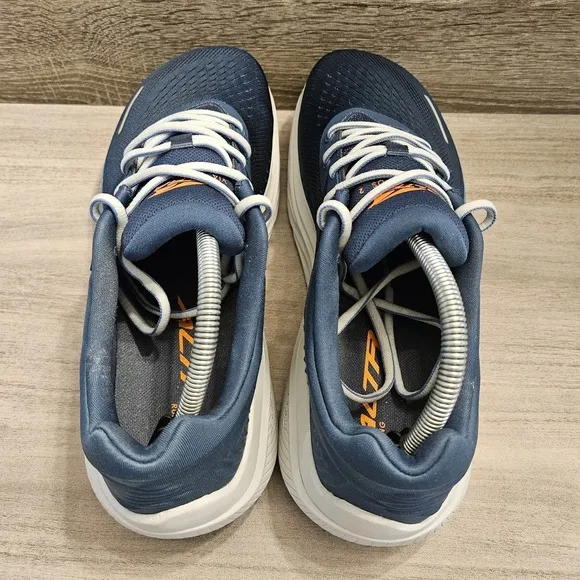 Altra Via Olympus 2 Mens Size 10.5 Blue White Athletic Running Shoes Sneakers