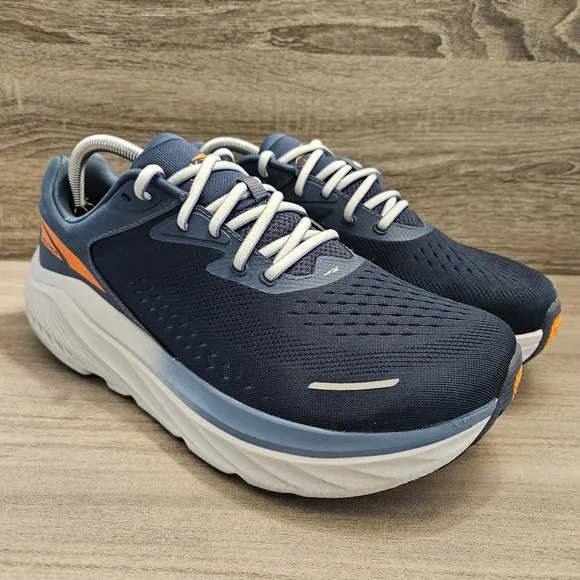 Altra Via Olympus 2 Mens Size 10.5 Blue White Athletic Running Shoes Sneakers