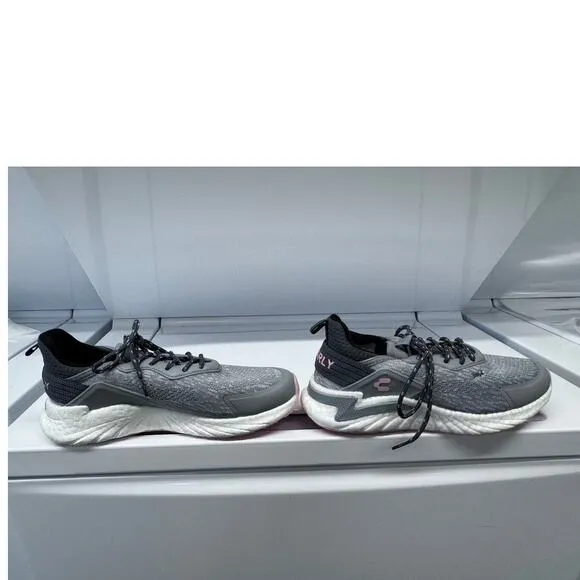 &quot;CHARLY VIGORATE&quot; Workout Shoes,Gray/Pink , 1049783, Size 7.5,Womens