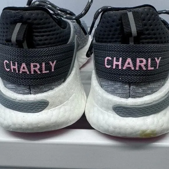 &quot;CHARLY VIGORATE&quot; Workout Shoes,Gray/Pink , 1049783, Size 7.5,Womens