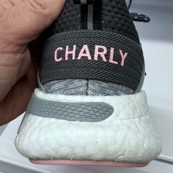 &quot;CHARLY VIGORATE&quot; Workout Shoes,Gray/Pink , 1049783, Size 7.5,Womens