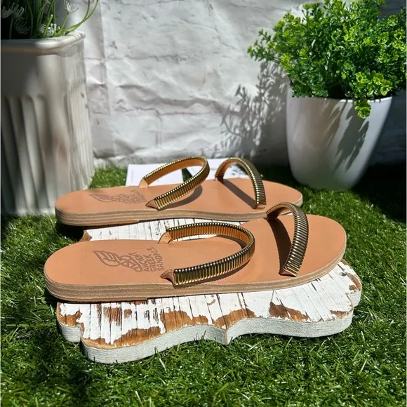 ANCIENT GREEK SANDALSSaita - VACHETTANATURAL women size 36 US 6 new $360
