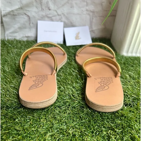 ANCIENT GREEK SANDALSSaita - VACHETTANATURAL women size 36 US 6 new $360