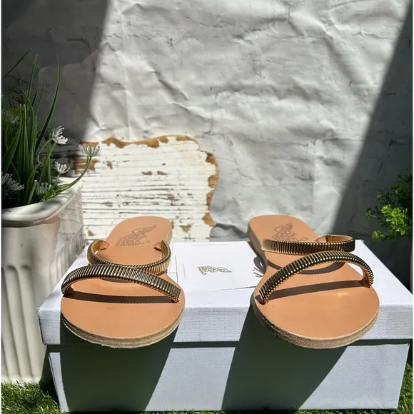 ANCIENT GREEK SANDALSSaita - VACHETTANATURAL women size 36 US 6 new $360