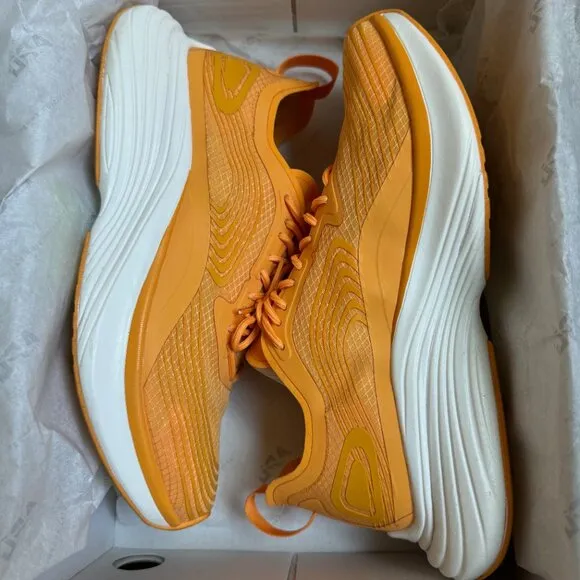 APL Streamline Sneakers Mango / White - Women's 9 / Men's 7.5