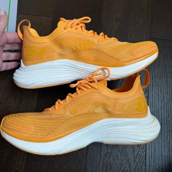 APL Streamline Sneakers Mango / White - Women's 9 / Men's 7.5