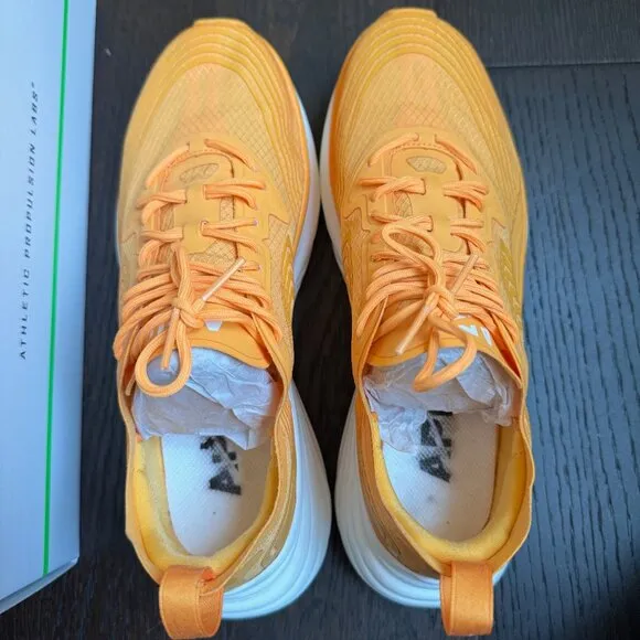 APL Streamline Sneakers Mango / White - Women's 9 / Men's 7.5