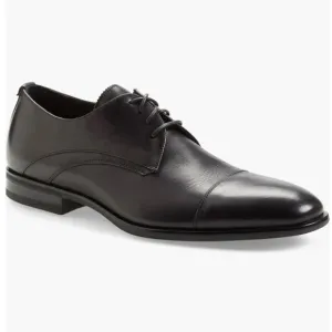 Aquatalia Men’s ABE Black‎ Leather Lace Up dress shoes size 10 made in Italy