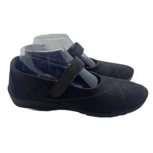 Arcopedico Womens L18 Mary Jane Shoes Flats Antracite Gray 4271-9K Lightweight 9