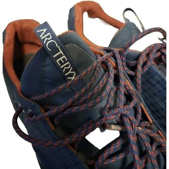ARC'TERYX Konseal FL Vibram Sole Mens 7.5 Navy Hiking Trekking Shoes