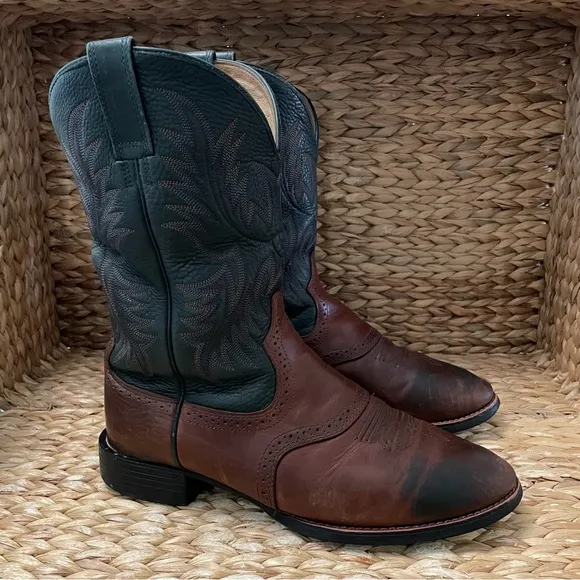 Ariat Heritage Stockman Mens Western Boots‎