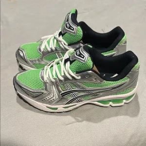 ASICS Bright Lime Gel Kayano 14  Running Shoes
