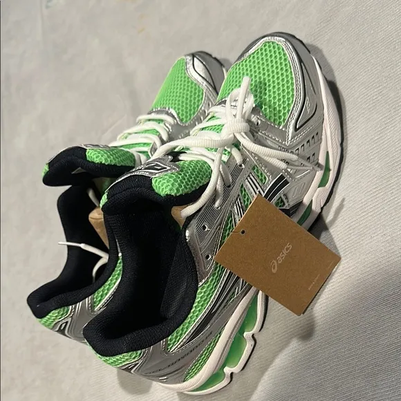 ASICS Bright Lime Gel Kayano 14  Running Shoes