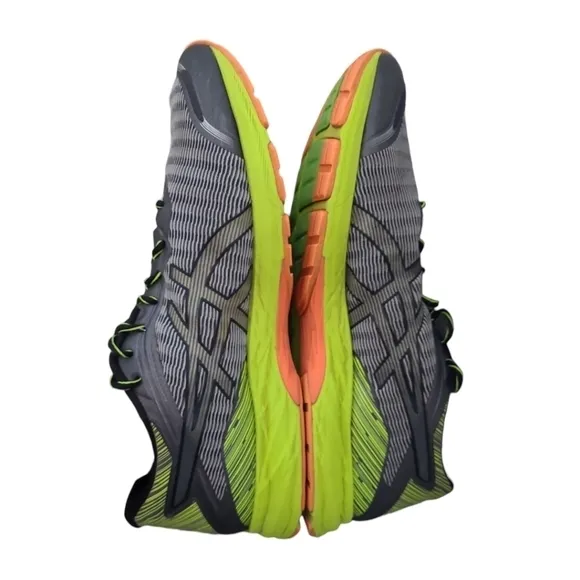 Asics Dynaflyte T6F3Y Gray Silver Multicolor Running Shoes Sneakers Size…