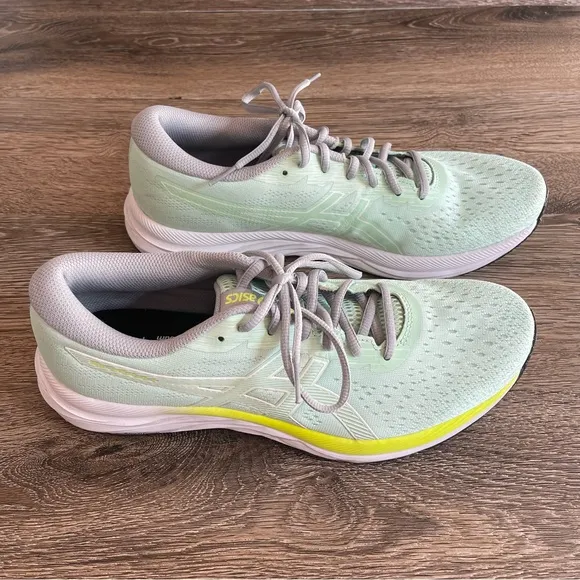 Asics Gel-Excite 7 Mint Green Athletic Sneakers, Women's Size 11