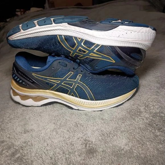 Asics Gel-Kayano 27 Women’s Size 7.5 ‘French Blue / Champagne’ Running Shoes