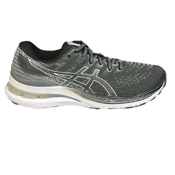 Asics Gel-Kayano 28 Black White Running Walking Women's Shoes Size 6.5 Narrow