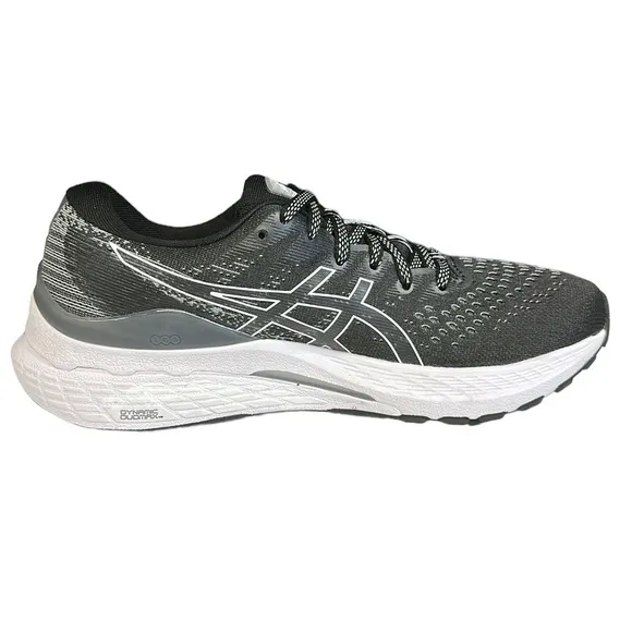 Asics Gel-Kayano 28 Black White Running Walking Women's Shoes Size 6.5 Narrow