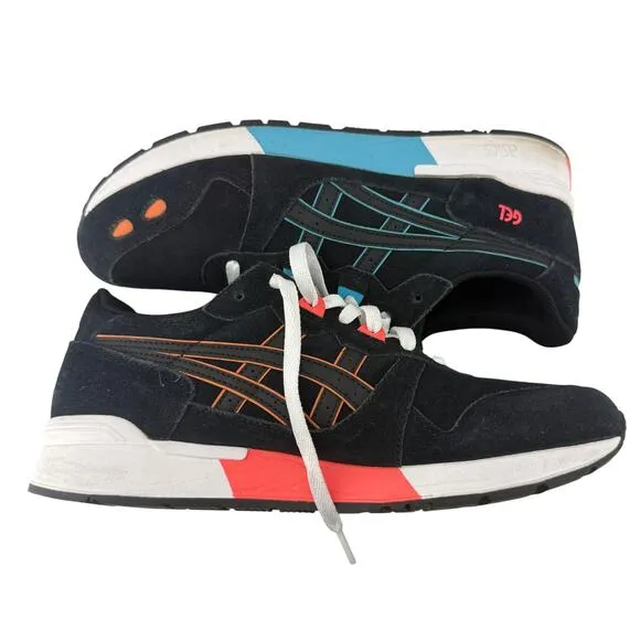 Asics Gel-Lyte Athletic  H8ATK-9090 Mens Shoes Black Colorful Size 10