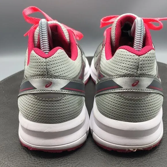 Asics Shoes Womens 10 Jolt Glacier Grey Carbon Bright Rose T7K8N Running