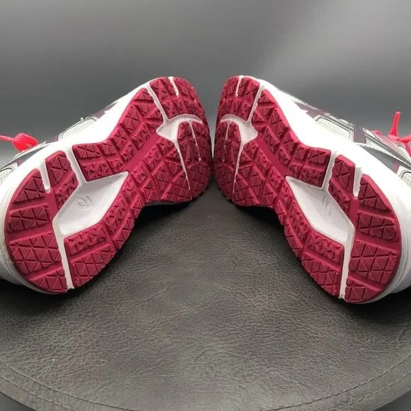 Asics Shoes Womens 10 Jolt Glacier Grey Carbon Bright Rose T7K8N Running