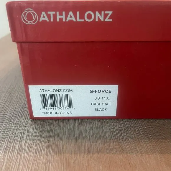 Athalonz Mens G-Force Athletic Baseball Softball Cleats Size US 11 Performance