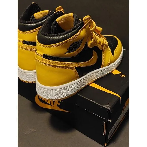 AuthenticJordan 1 Retro OG High Pollen NEW with Box Size 4.5 Womens‎ Size 6 #430