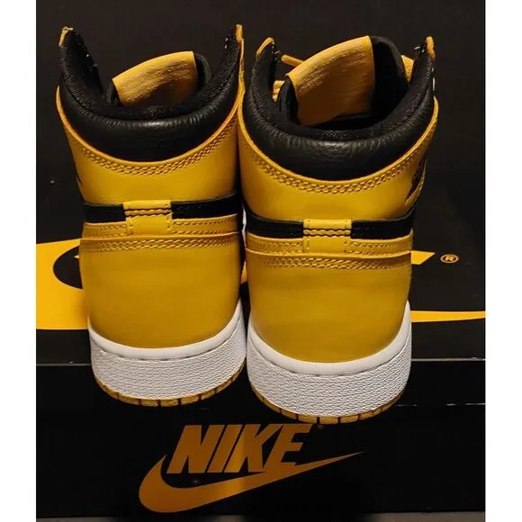 AuthenticJordan 1 Retro OG High Pollen NEW with Box Size 4.5 Womens‎ Size 6 #430