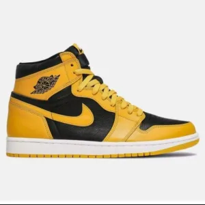 AuthenticJordan 1 Retro OG High Pollen NEW with Box Size 4.5 Womens‎ Size 6 #430